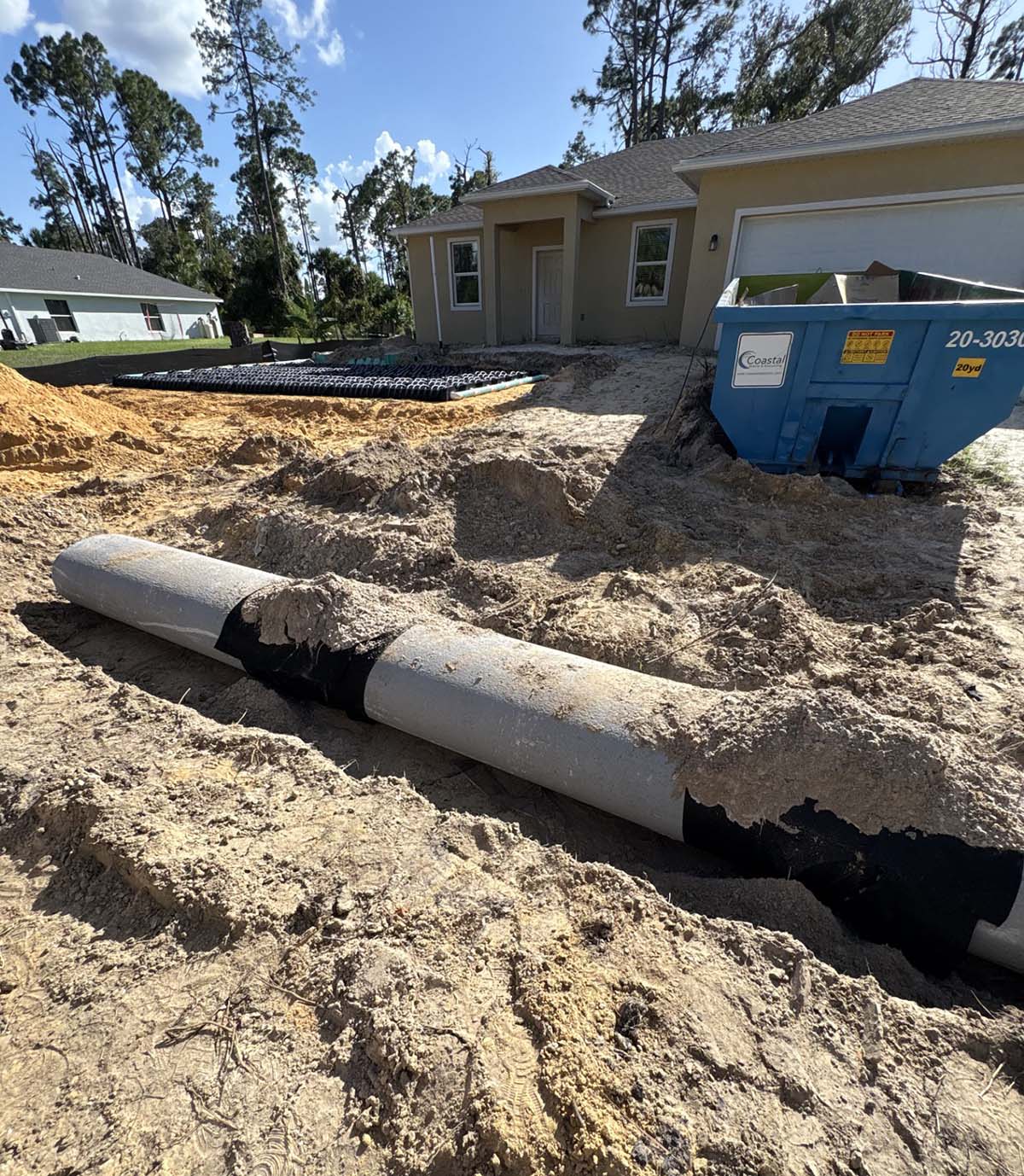 Culvert RCP Septic Drainfield Punta Gorda Culvert RCP Septic Drainfield Punta Gorda