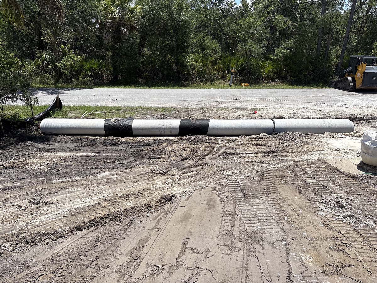 Culvert RCP Septic Drainfield Punta Gorda Culvert RCP Septic Drainfield Punta Gorda