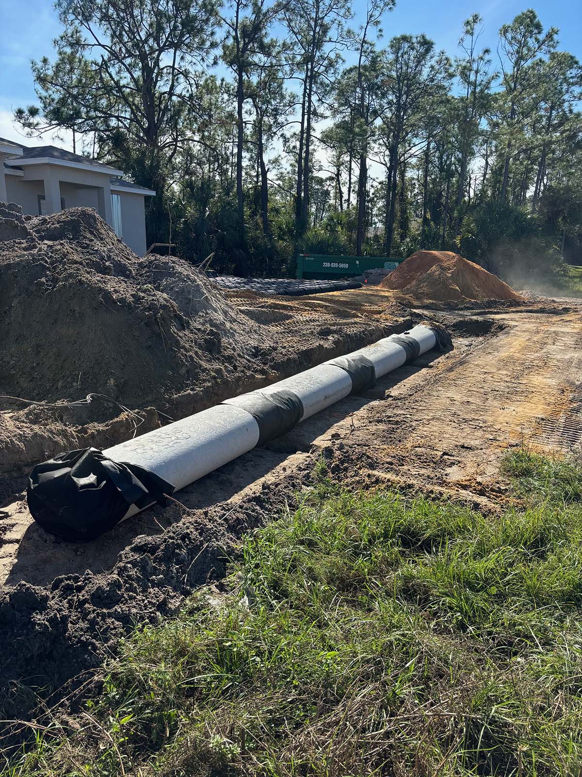 Culvert RCP Septic Drainfield Punta Gorda Culvert RCP Septic Drainfield Punta Gorda